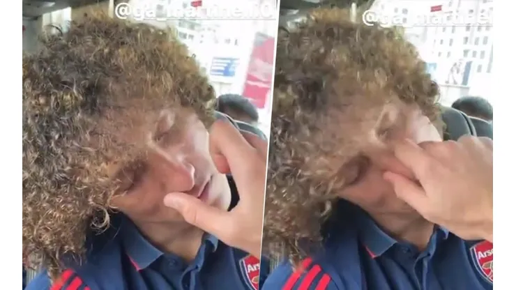 La venganza: David Luiz recibió su merecido luego de molestar a sus compañeros del Arsenal