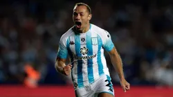 Marcelo Díaz festejando su inolvidable tanto.