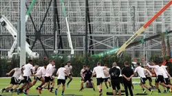 Los jugadores de Inter Miami se entrenaron en Fort Lauderdale.