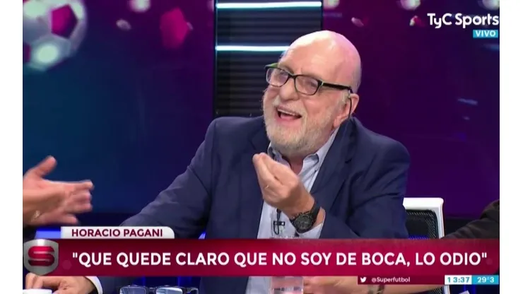 Pagani: "No hay ninguna posibilidad de que Boca le gane el torneo a River"