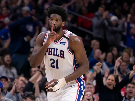 Joel Embiid explicó por qué mandó a callar a los fanáticos de Philadelphia