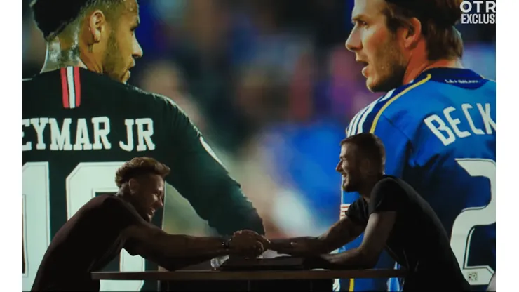 Video: Neymar le prometió a Beckham que algún día jugará en el Inter Miami