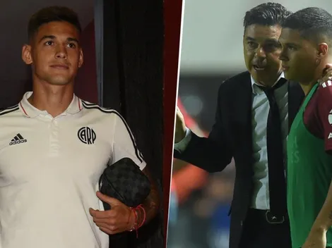 Salieron a la luz: las palabras de Gallardo a Martínez Quarta después de sacarlo