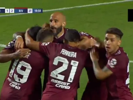 Sicario goleador: casi sin querer, Rojas dio vuelta el partido para River