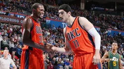 Enes Kanter se burló de Kevin Durant por sus palabras contra el Thunder