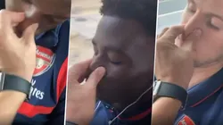 El peor compañero: David Luiz subió un video molestando a los jugadores del Arsenal