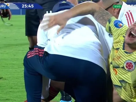 No apto para sensibles: así se rompió Nicolás Benedetti ante Uruguay
