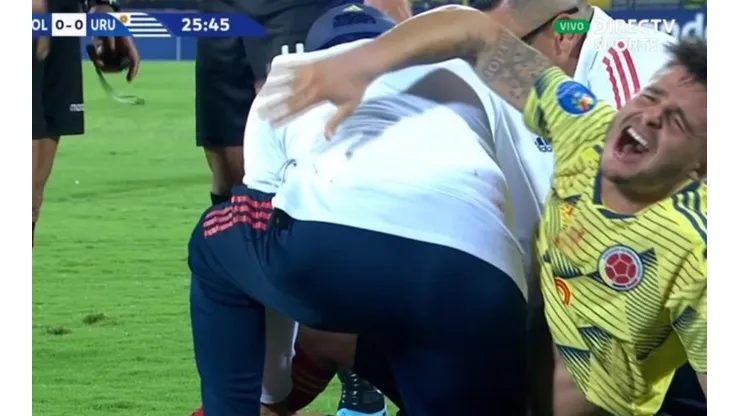 No apto para sensibles: así se rompió Nicolás Benedetti ante Uruguay