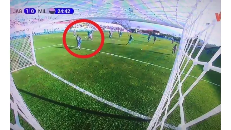 La doble jugada de gol que se devoró el 'Tico' Ortíz contra Jaguares