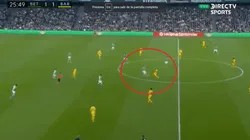 Guido Rodríguez recuperó el balón e inició la jugada para el 2-1 del Betis sobre Barcelona