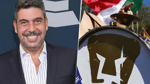 Arturo Elías Ayub alentó a Pumas desde la grada con la Rebel