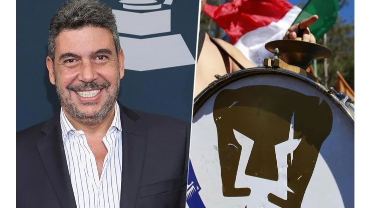 Arturo Elías Ayub alentó a Pumas desde la grada con la Rebel