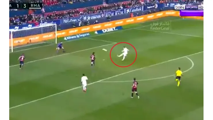 El primer gol de Jovic en Real Madrid fue un golazo