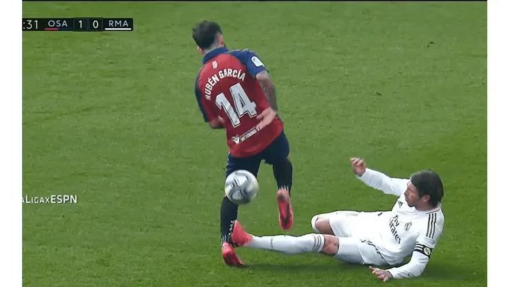 Es un escándalo: la plancha de Sergio Ramos que ni revisó el VAR