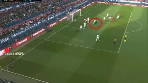 Osasuna pegó primero ante un Real Madrid que arrancó dormido