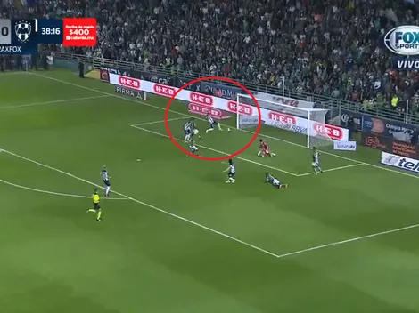 El gol de Jesús Gallardo que le dio la ventaja a Rayados ante León