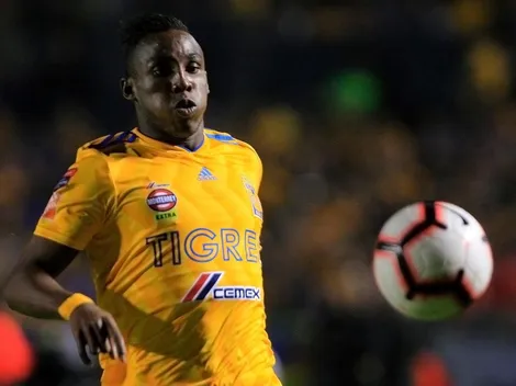 Julián Quiñones volvió a jugar con Tigres después de 10 meses