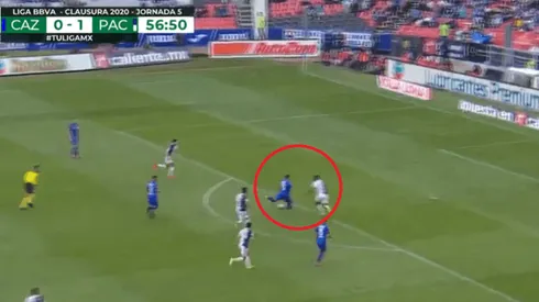 Golazo de Chaquito Giménez para que Cruz Azul le empate a Pachuca