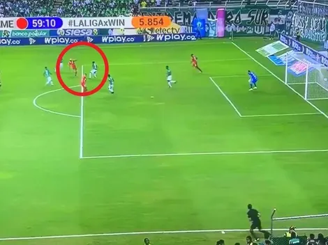 ¿Golazo? No, recontra golazo de Duván Vergara para el América
