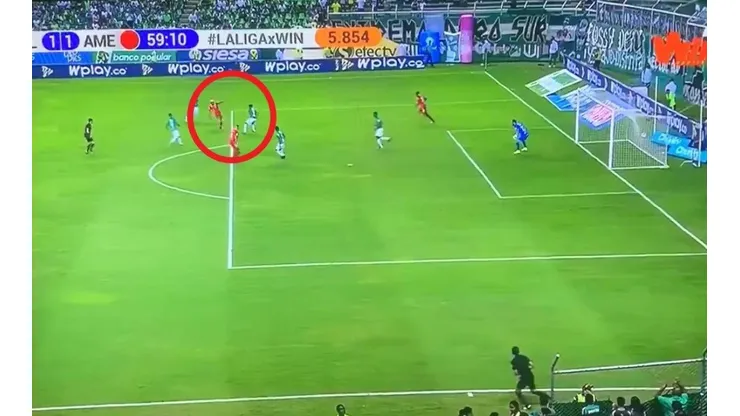 ¿Golazo? No, recontra golazo de Duván Vergara para el América