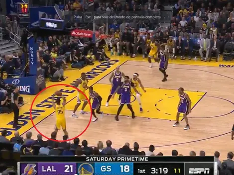 ¡LOCURA! Toscano clavó un triple a segundos de debutar en la NBA