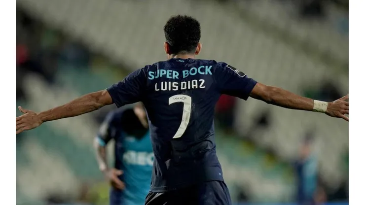 Luis Díaz, jugador del Porto de Portugal.