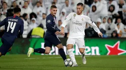 Foto de Eden Hazard, jugador del Madrid.