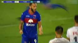 El festejo de Marcelo Larrondo