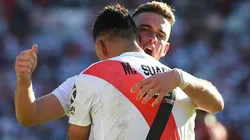 Rafael Borré y Matías Suárez, cartas de gol de River.