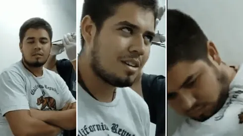 Viral en Twitter: le estaban haciendo un arito, no aguantó y se desmayó