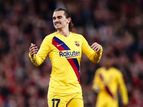 Griezmann subió una foto riéndose y los fanáticos de Barcelona lo mataron