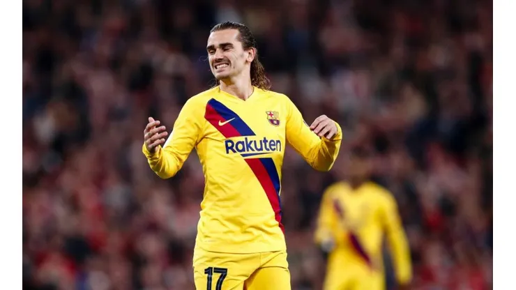 Griezmann subió una foto riéndose y los fanáticos de Barcelona lo mataron