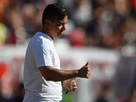 Tras ser operado, Gallardo prepara un cambio para que River siga siendo el único líder