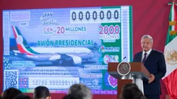 El mandatario dio a conocer los detalles de la rifa del avión presidencial.