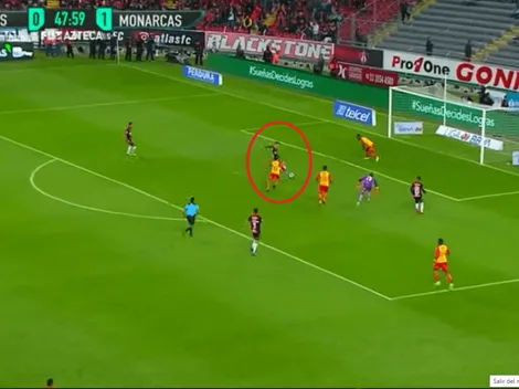 Imperdonable error en la salida para que Atlas le empate a Morelia