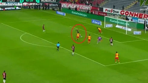 Imperdonable error en la salida para que Atlas le empate a Morelia