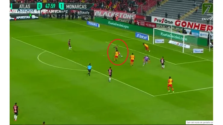 Imperdonable error en la salida para que Atlas le empate a Morelia