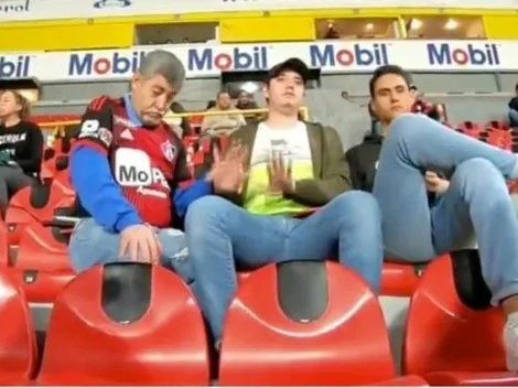 Conmovedor: nieto le narra el partido de Atlas vs Morelia a su abuelo invidente en Jalisco