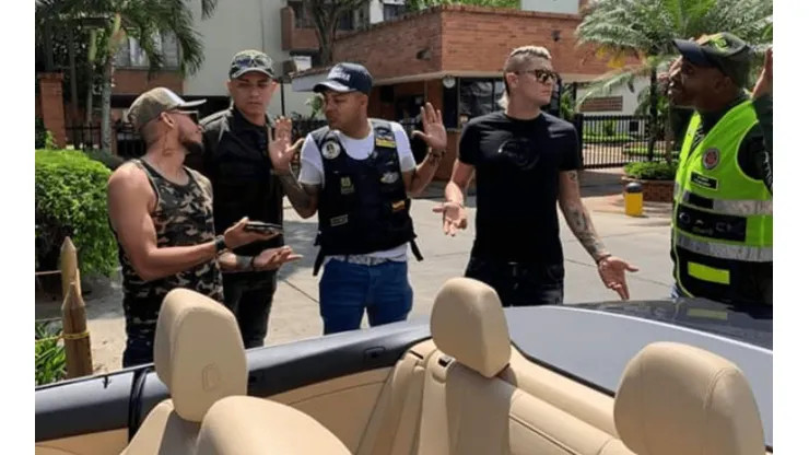 Salió el video completo de la "captura" de Rangel y Vergara en Cali
