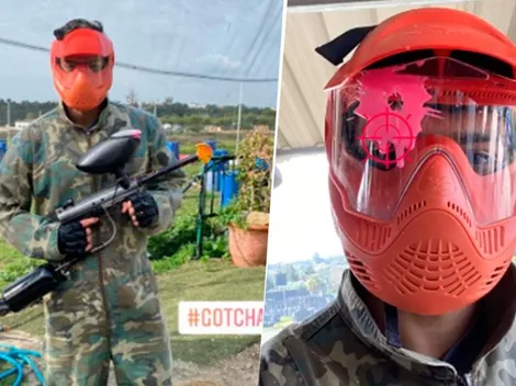 No es tan bueno como en el futbol: Raúl Jiménez jugó al Gotcha y terminó humillado