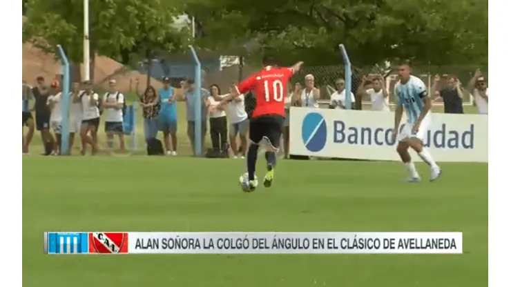 Independiente le ganó a Racing en reserva: golón del pibe Soñora