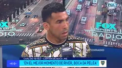 Tevez: "Yo viví el mejor momento de Boca y River no daba pelea"