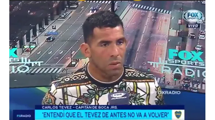 A Tevez le preguntaron si le gustaría jugar otra final con River y no dudó