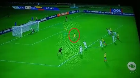 Así fue el descuento de Colombia contra Argentina