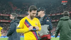 Caliente es poco: así se fue Messi de la cancha tras quedar afuera