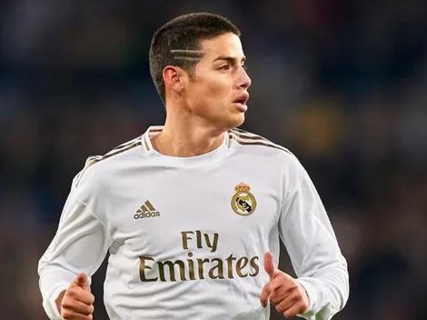 ¿Qué hizo Zidane? La quemada que le pegó a James en Copa del Rey