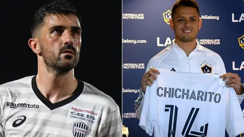 David Villa elogia a Chicharito Hernández