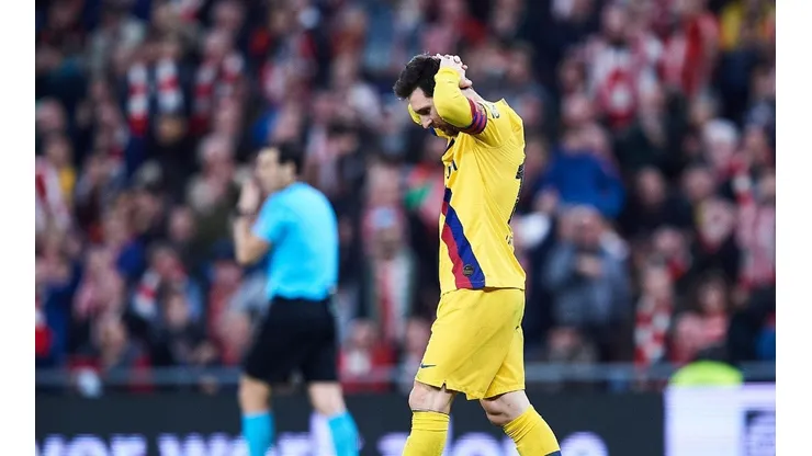 ¡Barcelona quedó eliminado a los 92' de la Copa Rey ante Athletic Club!