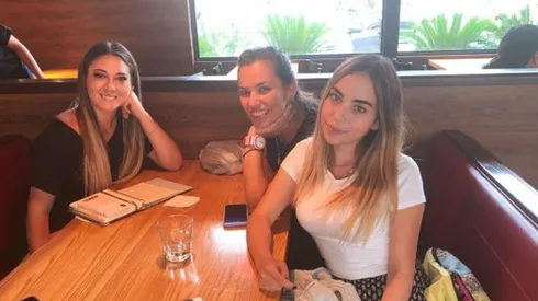 Elo se juntó hace unos días con Vanessa Almenara y Nair Aliaga.