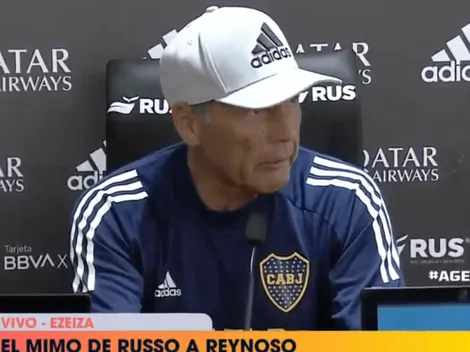 Un señor: el mensaje de Russo para Gallardo tras su operación